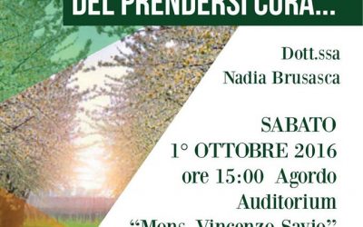 Il tempo prezioso del prendersi cura