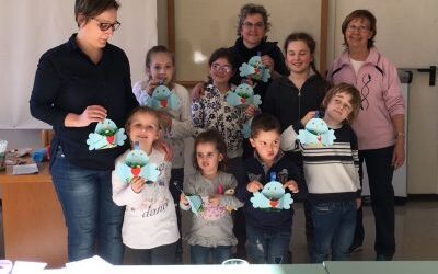 Bricolage con il pettirosso